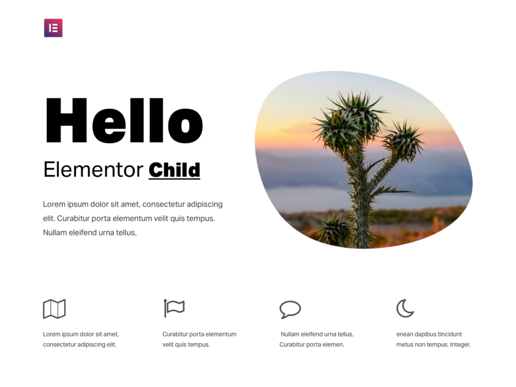 Create hello elementor child theme