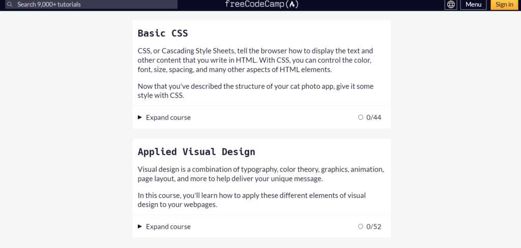 Basic Css freecodecamp