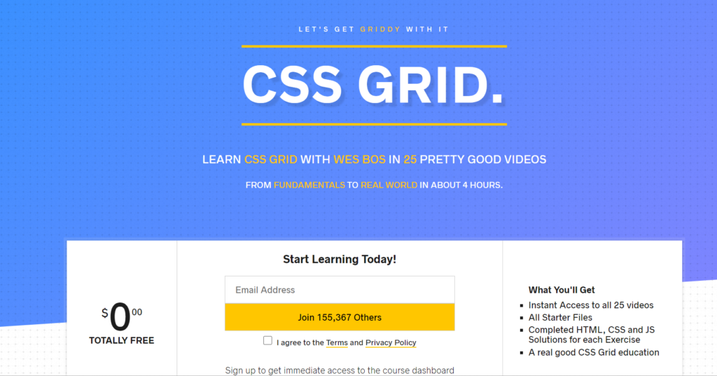 Learn CSS Grid - Course
